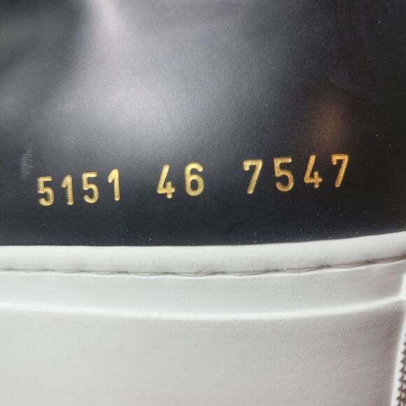 Common Projects Black Leather High-Top Sneakers - Picture 8 of 9